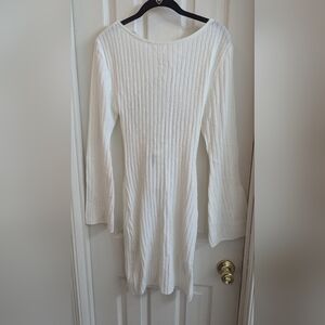 H and M Divided Sweater Dress NWT
